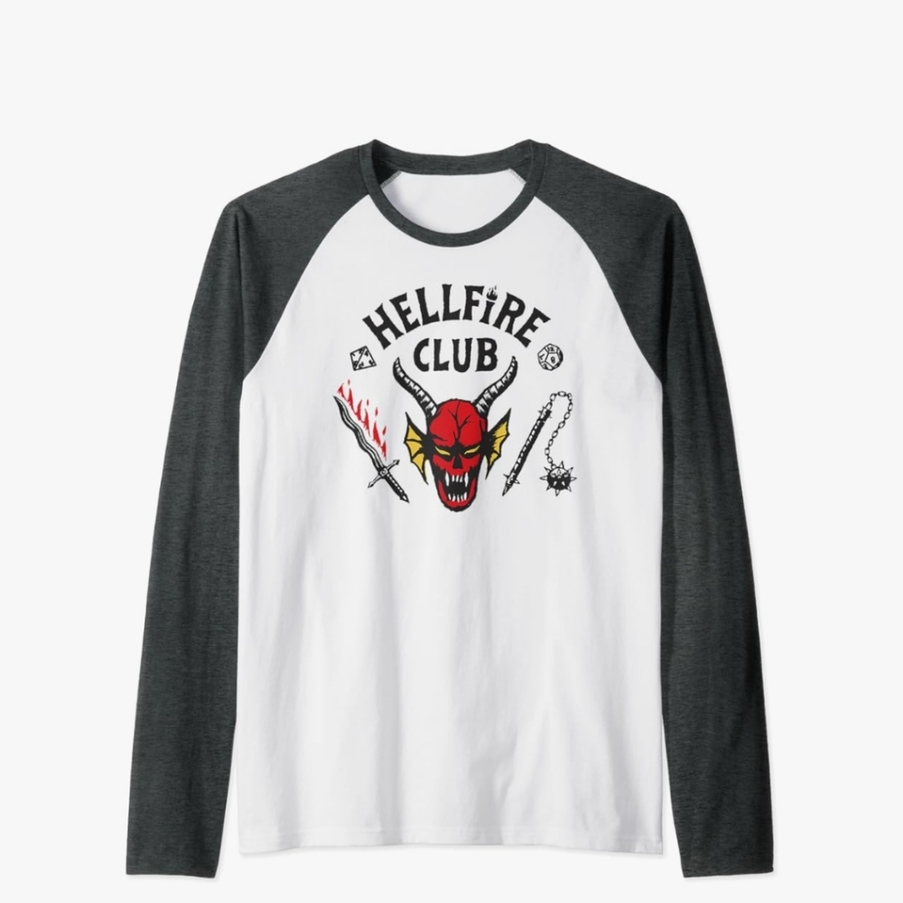Hellfire baseball shirt